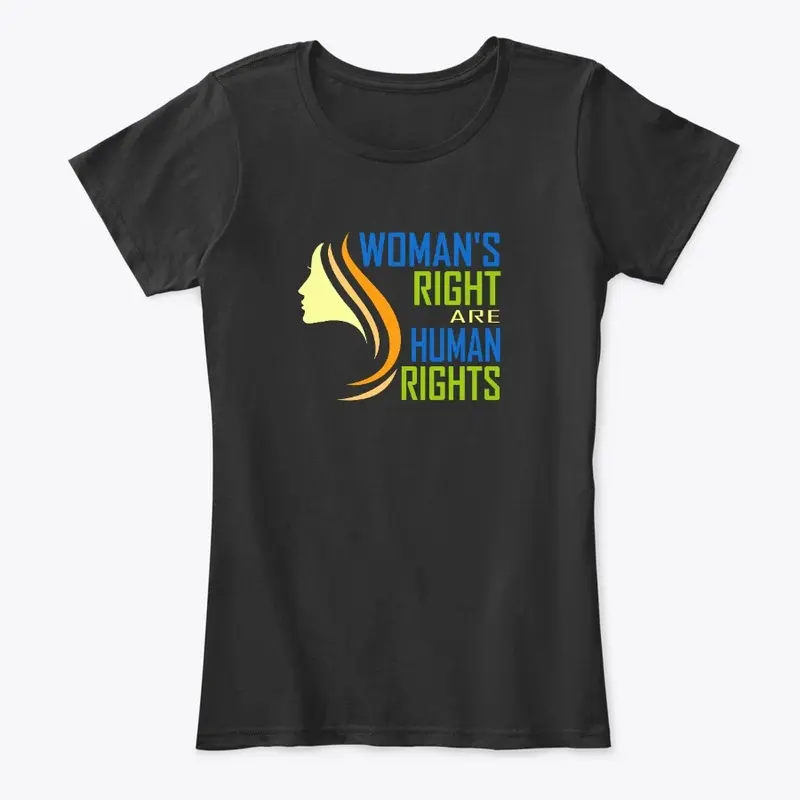 WOMAN'S RIGHT  ARE HUMAN RIGHTS